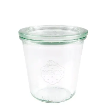 WECK Sturz-Gläser 290 ml, 6 Stück inkl. Glasdeckel