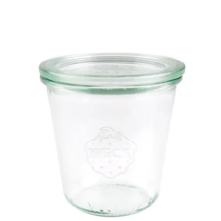 Bicchieri WECK da 290 ml, 6 pezzi incl. coperchi in vetro
