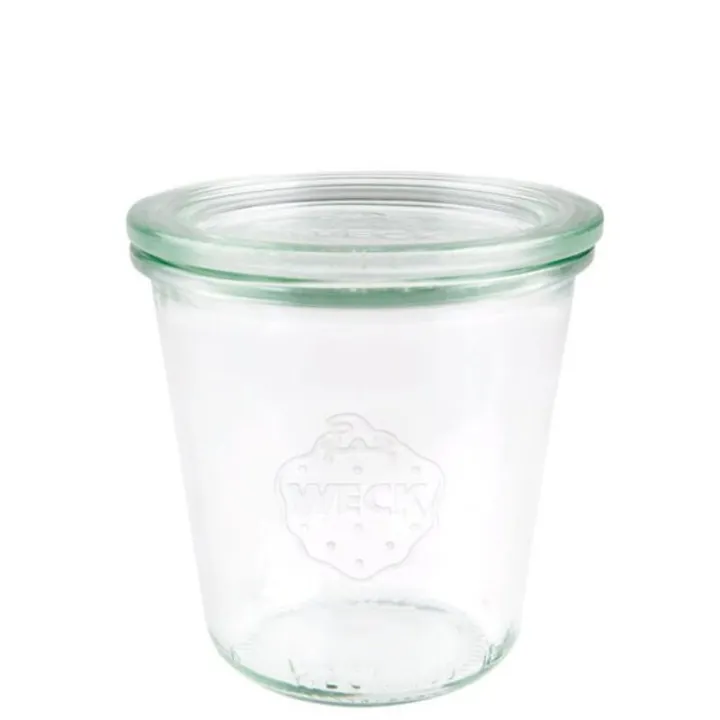 Bicchieri WECK da 290 ml, 6 pezzi incl. coperchi in vetro