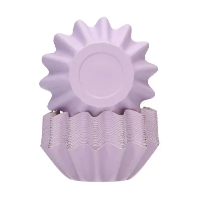 Cupcakes Förmchen Bloom Pastell Lila, 48 Stück