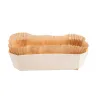 Wooden baking dish 24 x 11.5 x 7 cm, 100 pieces