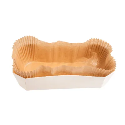 Wooden baking dish 24 x 11.5 x 7 cm, 100 pieces