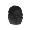 Mini Cupcake Förmchen Schwarz, 60 Stück