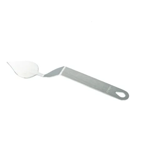 Spatula for chocolate decorations "leaf" medium