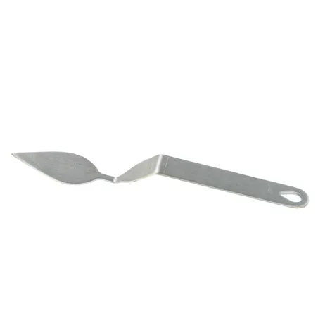 Spatule pour décorations en chocolat "feuille étroite" petite
