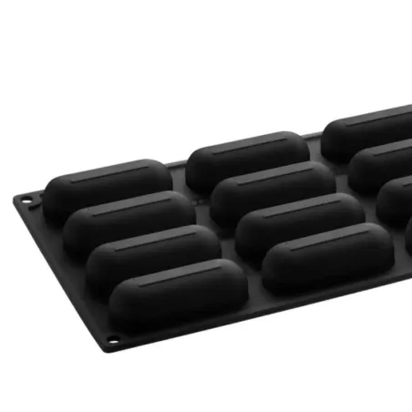 Silicone mold Eclair 8 x 3 cm, 12 pieces