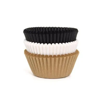 Cupcake Förmchen Natur, 75 Stück