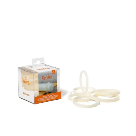 Anneaux de guidage pour barre à dérouler Ø 4.5 cm, 6 pièces