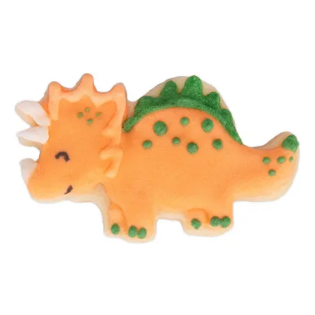 Dino Triceratops cookie cutter