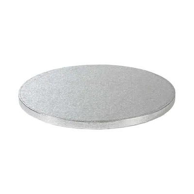 Tortenplatte rund Ø 36 cm, Silber