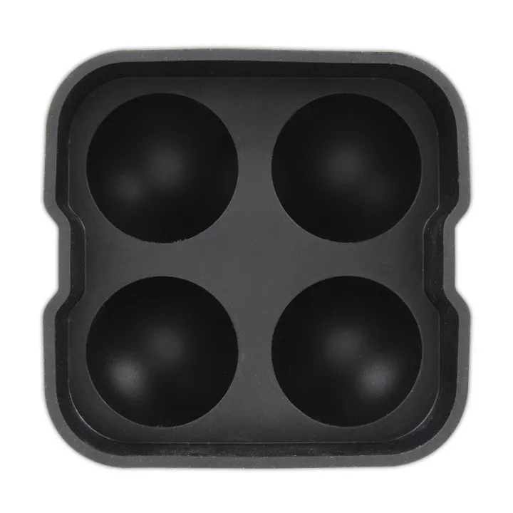 Stampo in silicone per cubetti di ghiaccio XL, 4 pezzi