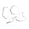 Cookie cutter set Hexhex, 4 pieces