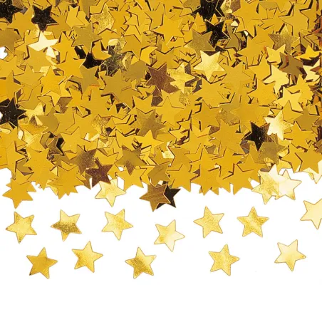 Coriandoli mix stelle oro, 14 g