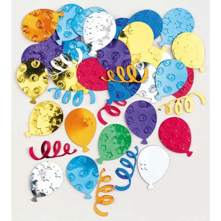 Palloncini per feste in misto coriandoli, 14 g