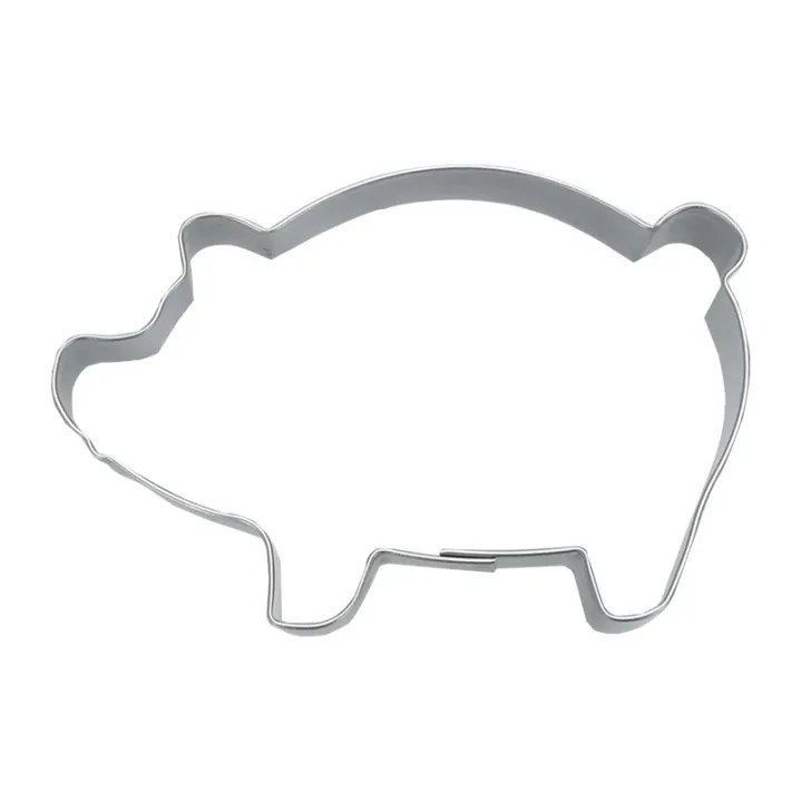 Cookie cutter lucky pig medium