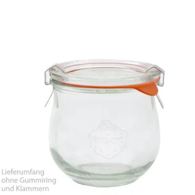 WECK tulip jars 370 ml, 6 pieces incl. glass lids