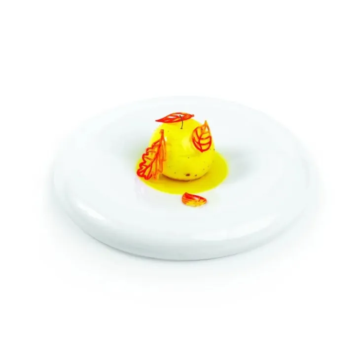 Hüppen silicone mold leaves, 56 pieces