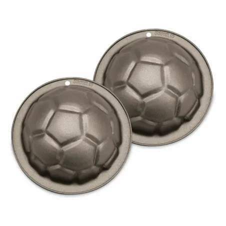 Mini football baking tin Ø 8.5 cm, 2 pieces
