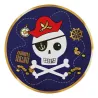 Piatto di carta pirati Ø 23 cm, 8 pezzi