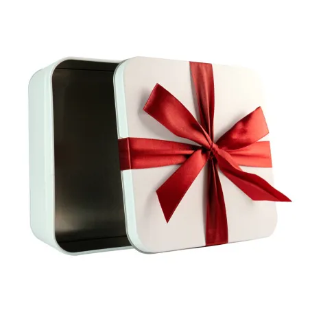Scatola per biscotti con rete, 160 x 160 x 70 mm