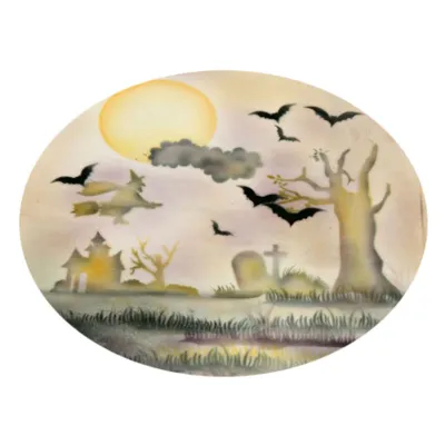Airbrush Schablone Halloween - individuelle Torten