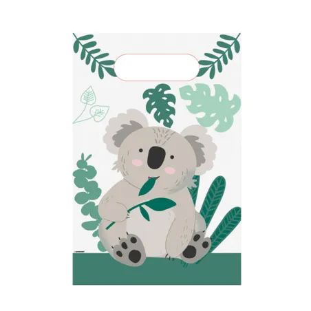 Koala paper gift bag 30.5 x 18 cm, 8 pieces