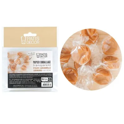 Bonbon Verpackung, 10x10 cm, 50 Stück