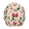 Cupcake Backförmchen Merry Christmas 48 Stück