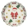 Cupcake Backförmchen Merry Christmas 48 Stück