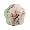Spring cookie tin, 123 x 121 x 46 mm