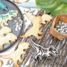 Emporte-pièce Dinosaure avec gaufrage en bois