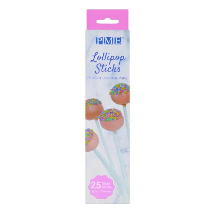Bastoncini per cake pop da 20 cm, 50 pezzi