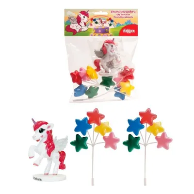 Unicorn" decoration kit