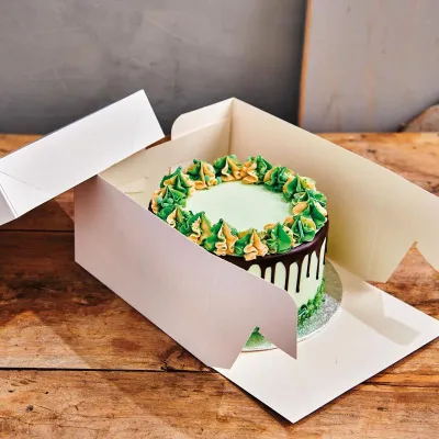White cake box 40 cm x 30 cm x 20 cm