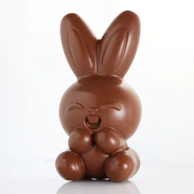 Chocolate mold 3D bunny Minou, 2 pieces