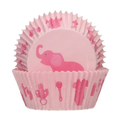 FunCakes Cupcakes-Backförmchen Babypink, 48 Stück