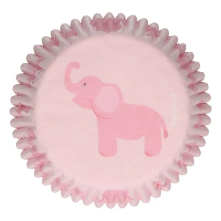 FunCakes Moules à cupcakes rose bébé, 48 pièces