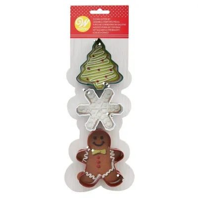 Wilton Ausstecher Set Winter, 3-teilig