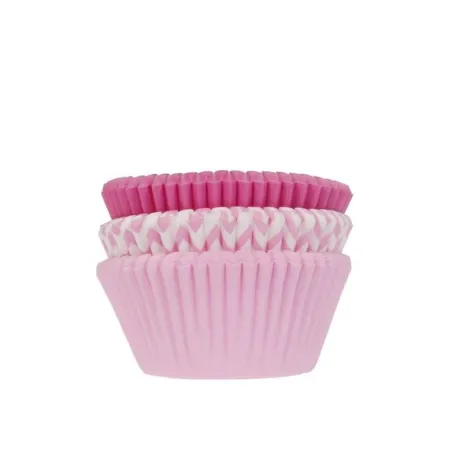 Stampi per cupcake rosa, 75 pezzi