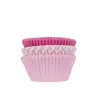 Stampi per cupcake rosa, 75 pezzi