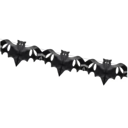 Ghirlanda Pipistrelli 4 m per decorazioni Halloween perfette