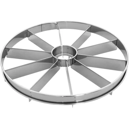 Divisori per torte in acciaio inox, 10 pezzi