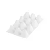 Silicone mold egg small, 12 pieces