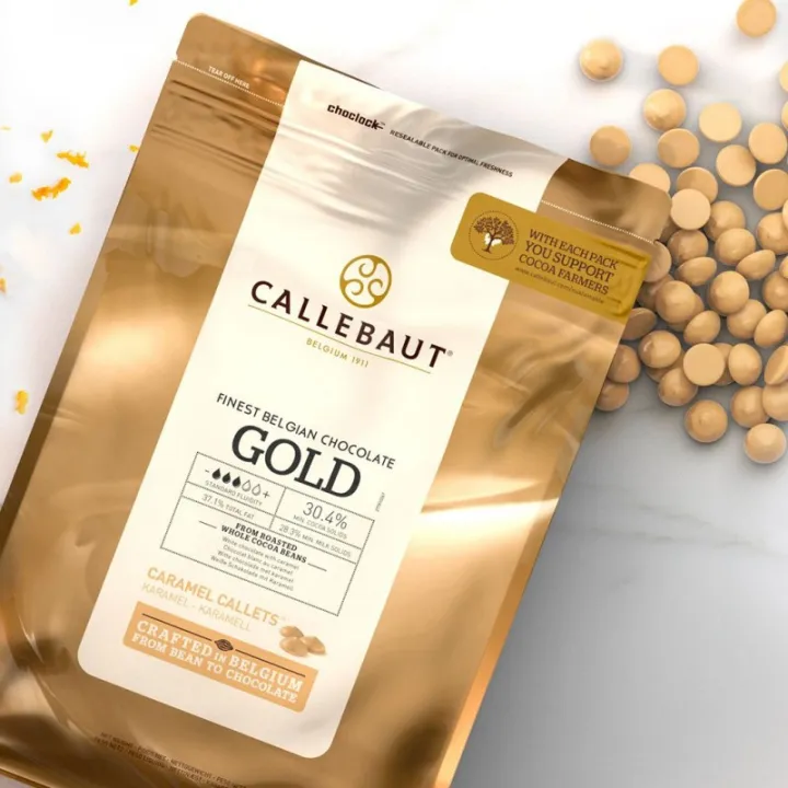 Chocolat Callebaut Gold 30.4%, 400 g