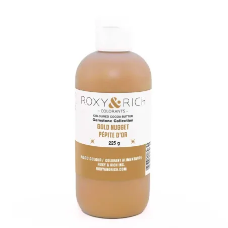 Cocoa butter dark gold, 225 g