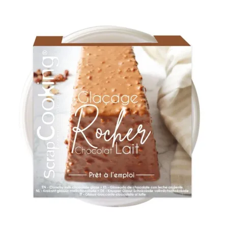 Cioccolato al latte con glassa croccante, 400 g