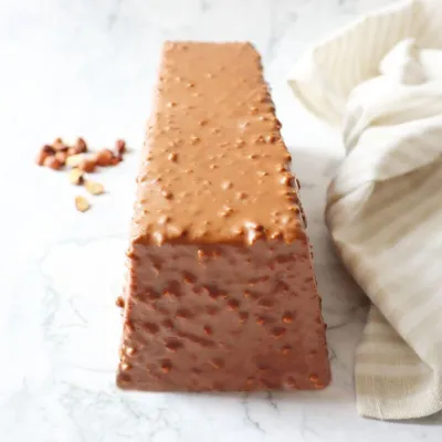 Cioccolato al latte con glassa croccante, 400 g
