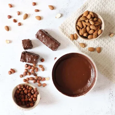 Glaçage croustillant au chocolat noir, 400 g