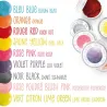 Food coloring in powder form, 9 pieces