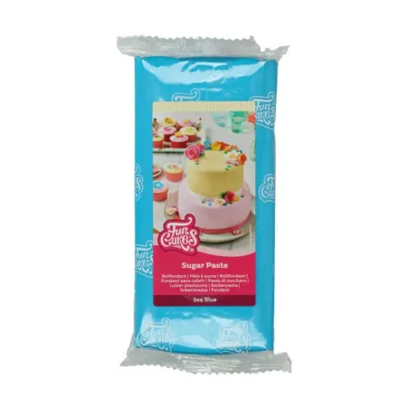 FunCakes Sea Blue rolled fondant, 1 kg